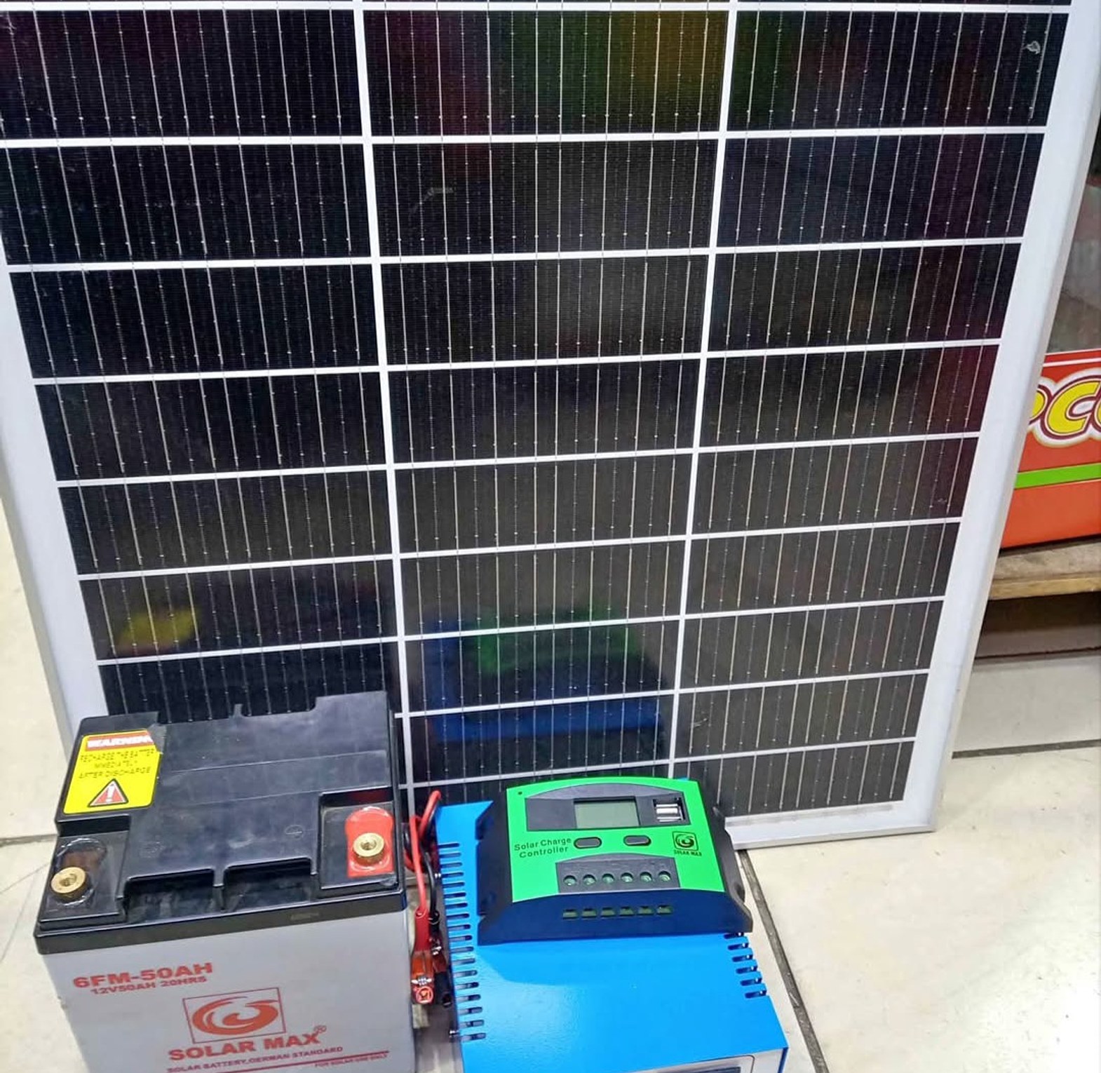 150watts solar kit image
