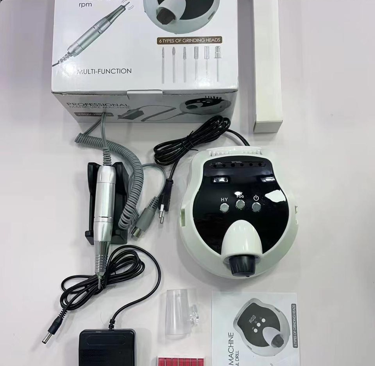 Nail Drill. XSUV-202Plus Professional Nail Drill It is a manicure machine designed for professional use image