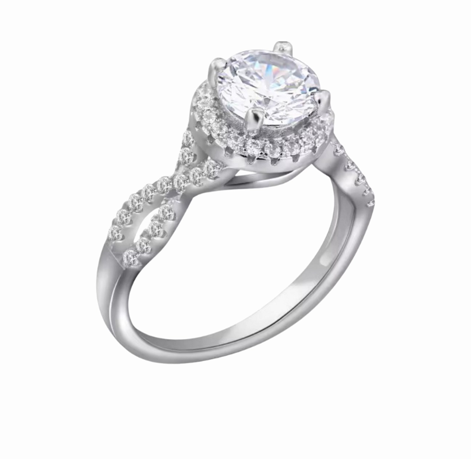 The Eternal Embrace Solitaire Ring image