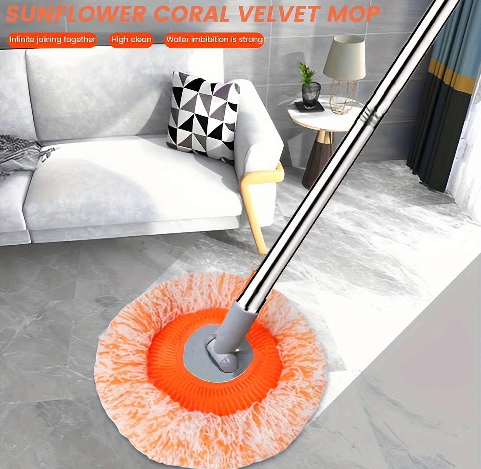 Extendable Wall and Ceiling Cleaner, House Cleaning image