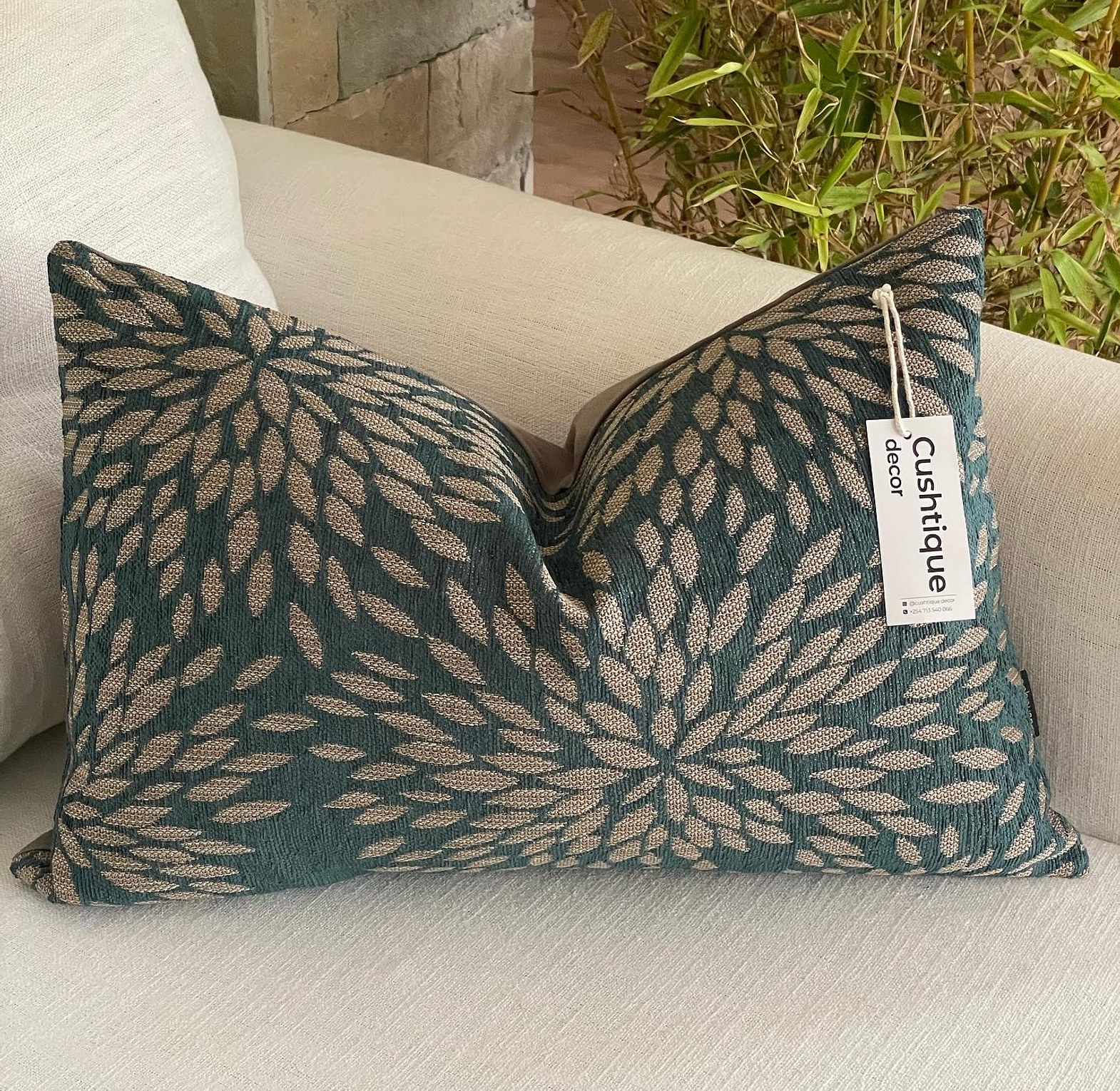 Havana Teal Cushion image