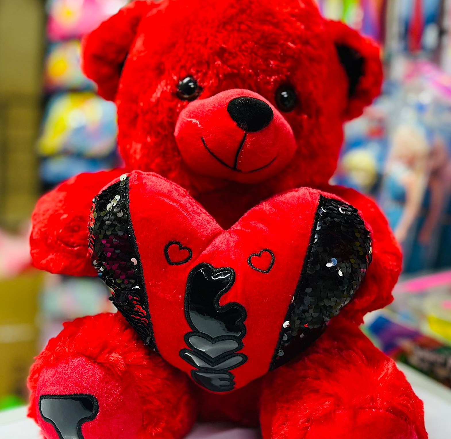 Fashion Baby Teddy Bear With Heart Gift Set 45CM image