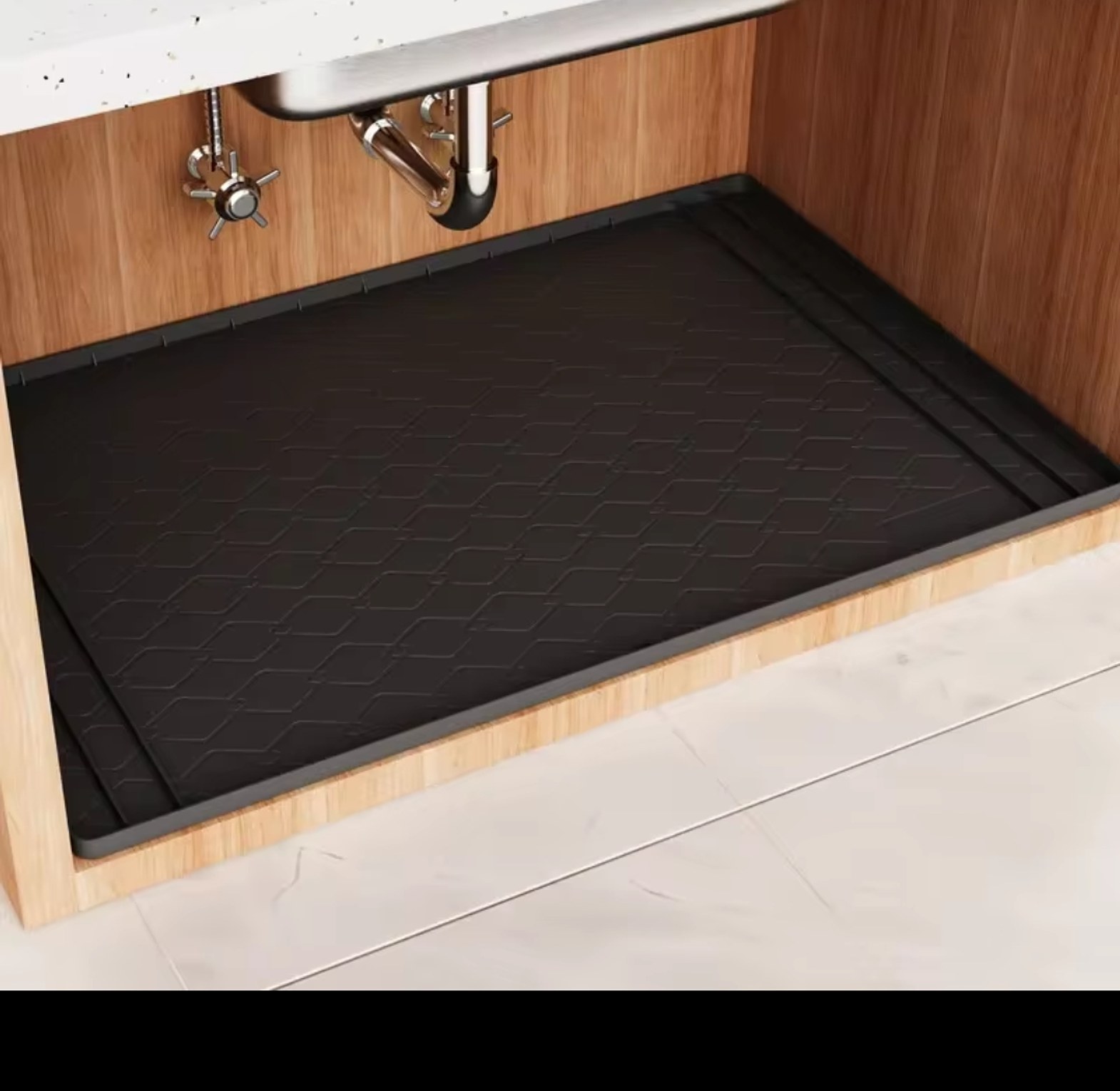 Waterproof,non-slip, under the sink mat image