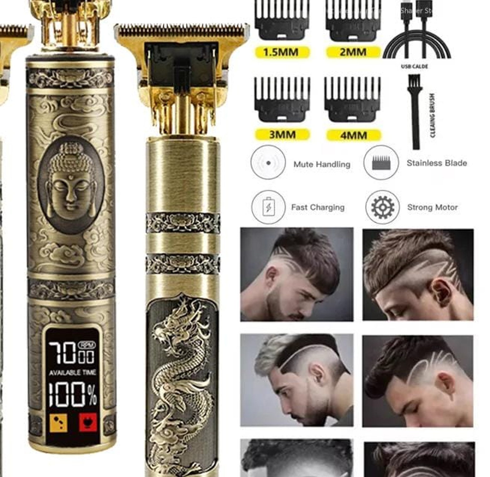Professional Hair Shaver, Trimmer and Shaving Machine image