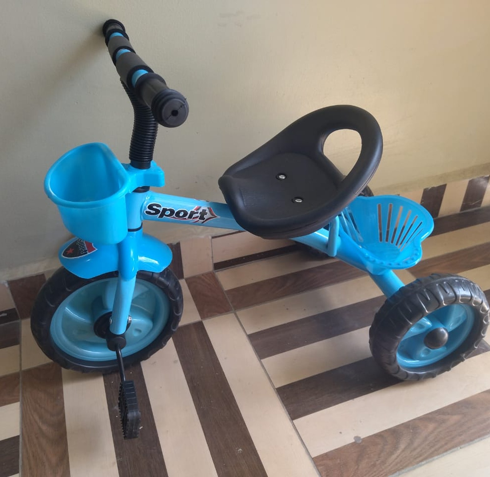 Kids Bike Tricycle Bicycle For Children 1-4 Yrs Pink image