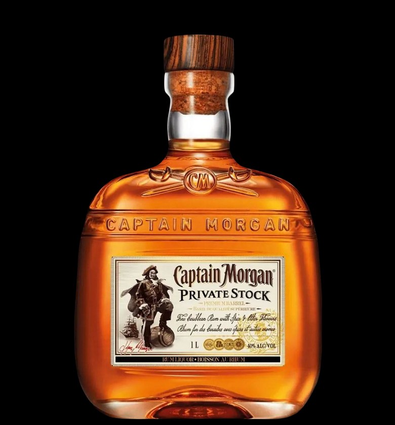 Captain Morgan Private Stock image