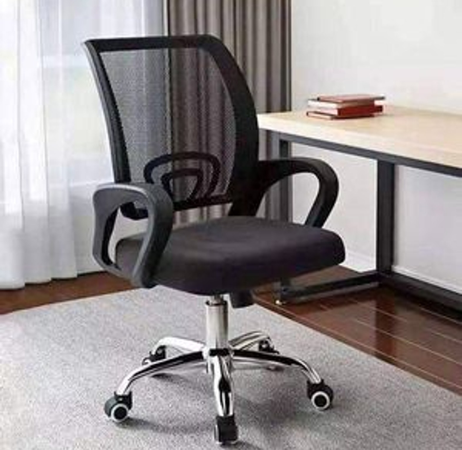 Office Chair – Executive Mesh Desk Chair with Ergonomic Design and Adjustable Height image