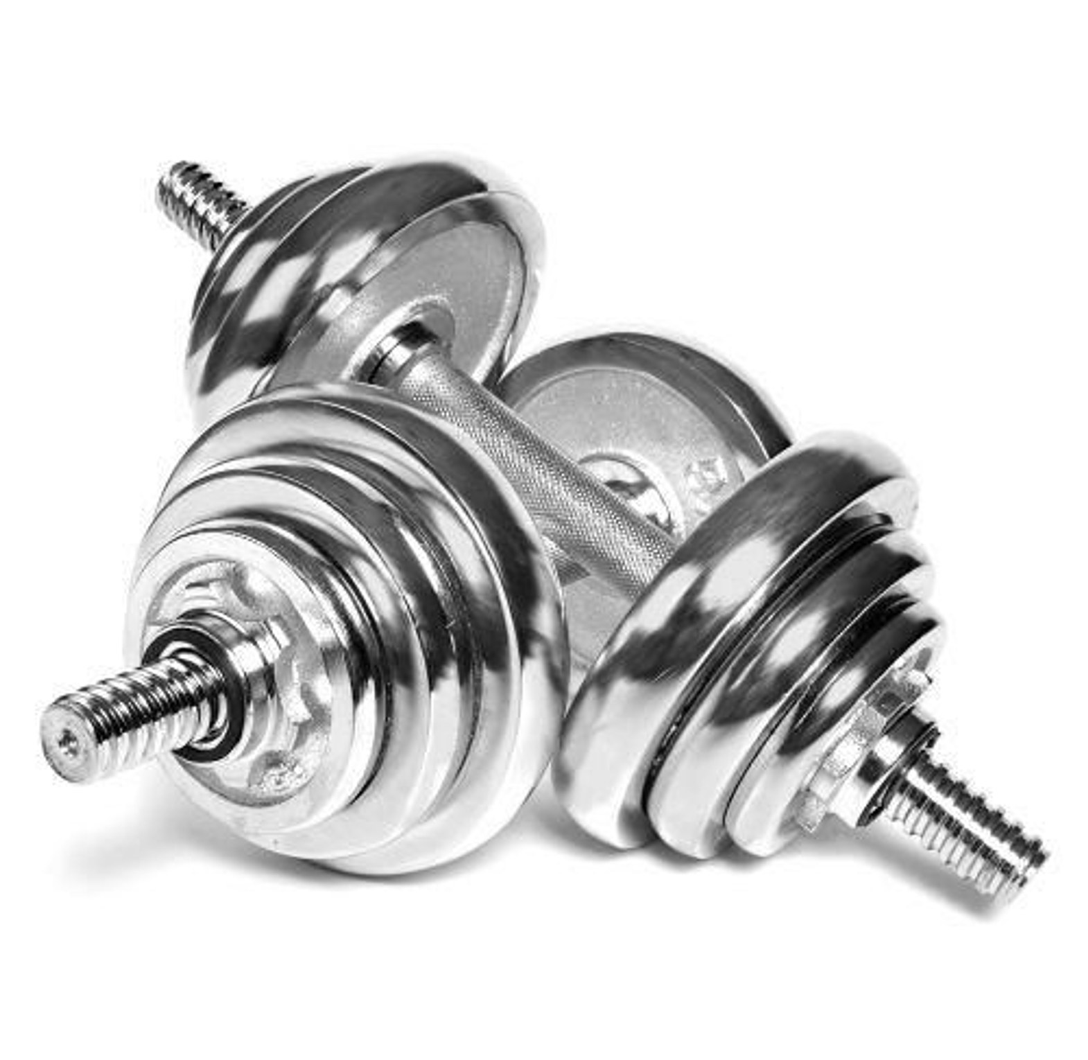 15KGS  Chrome ADJUSTABLE DUMBELL image