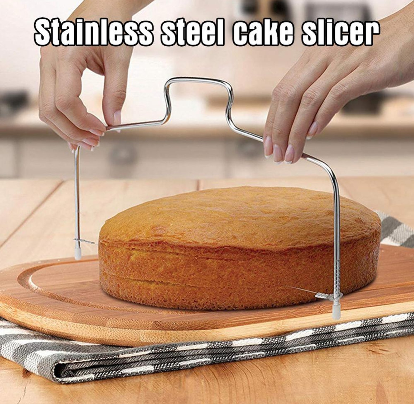 Double Wire Adjustable Cakes Cutter  image