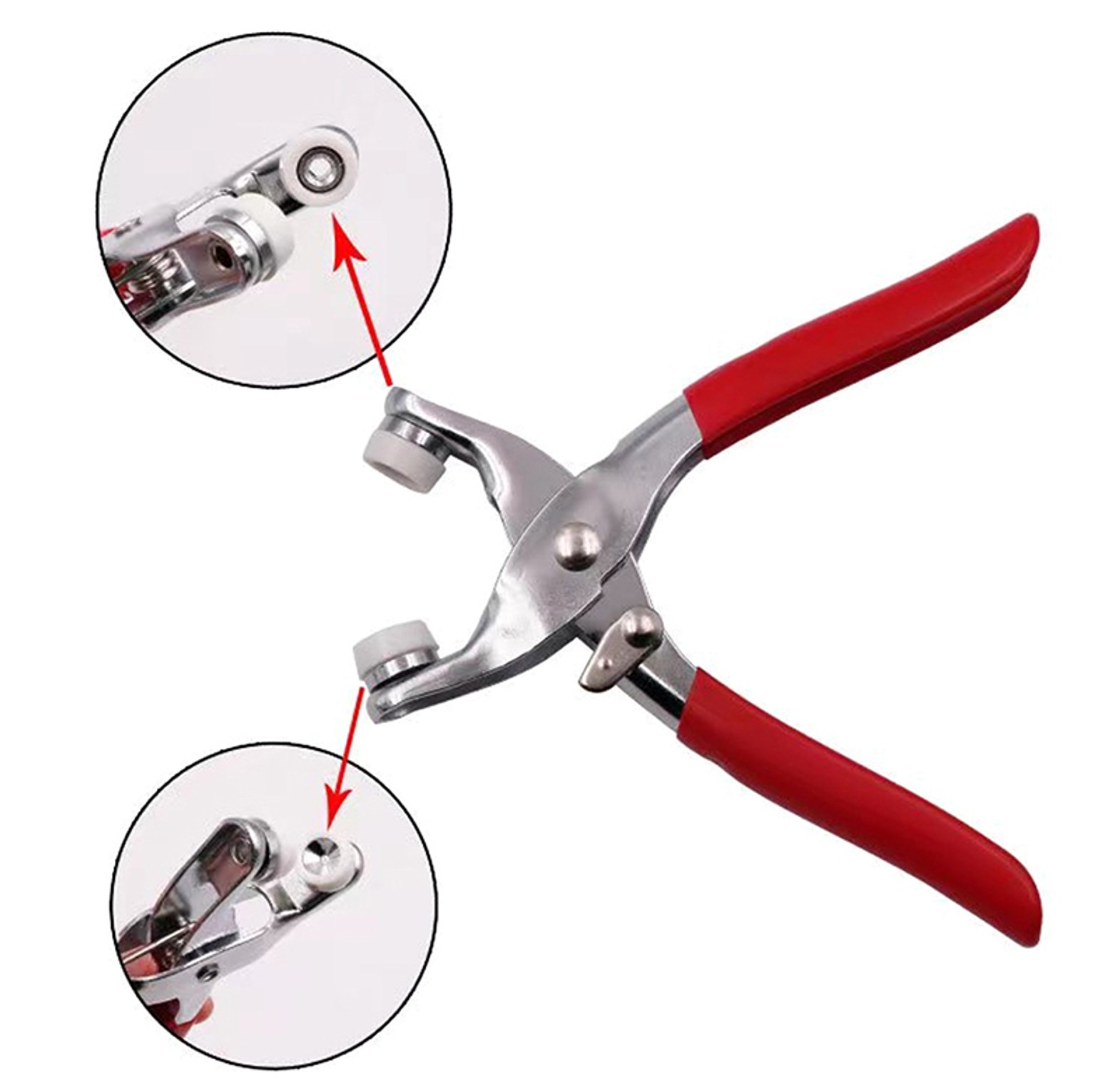 Snap Button Or Buckle Installation Tool Or Pliers Set image