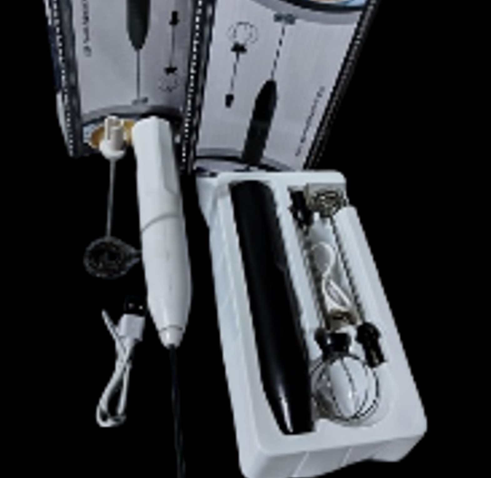 3-Speed Wireless Charging Milk Frother, Coffee Mixer & Egg Beater image