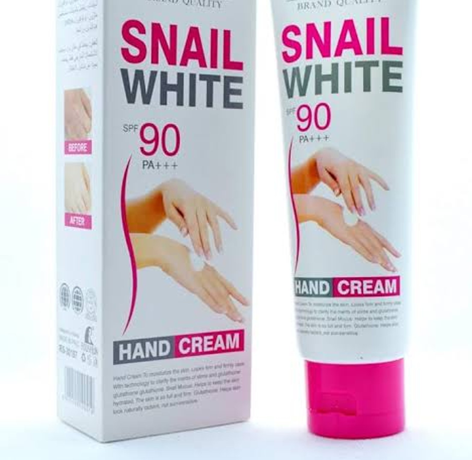 Roushun Snail White SPF90 PA+++ Hand Cream image