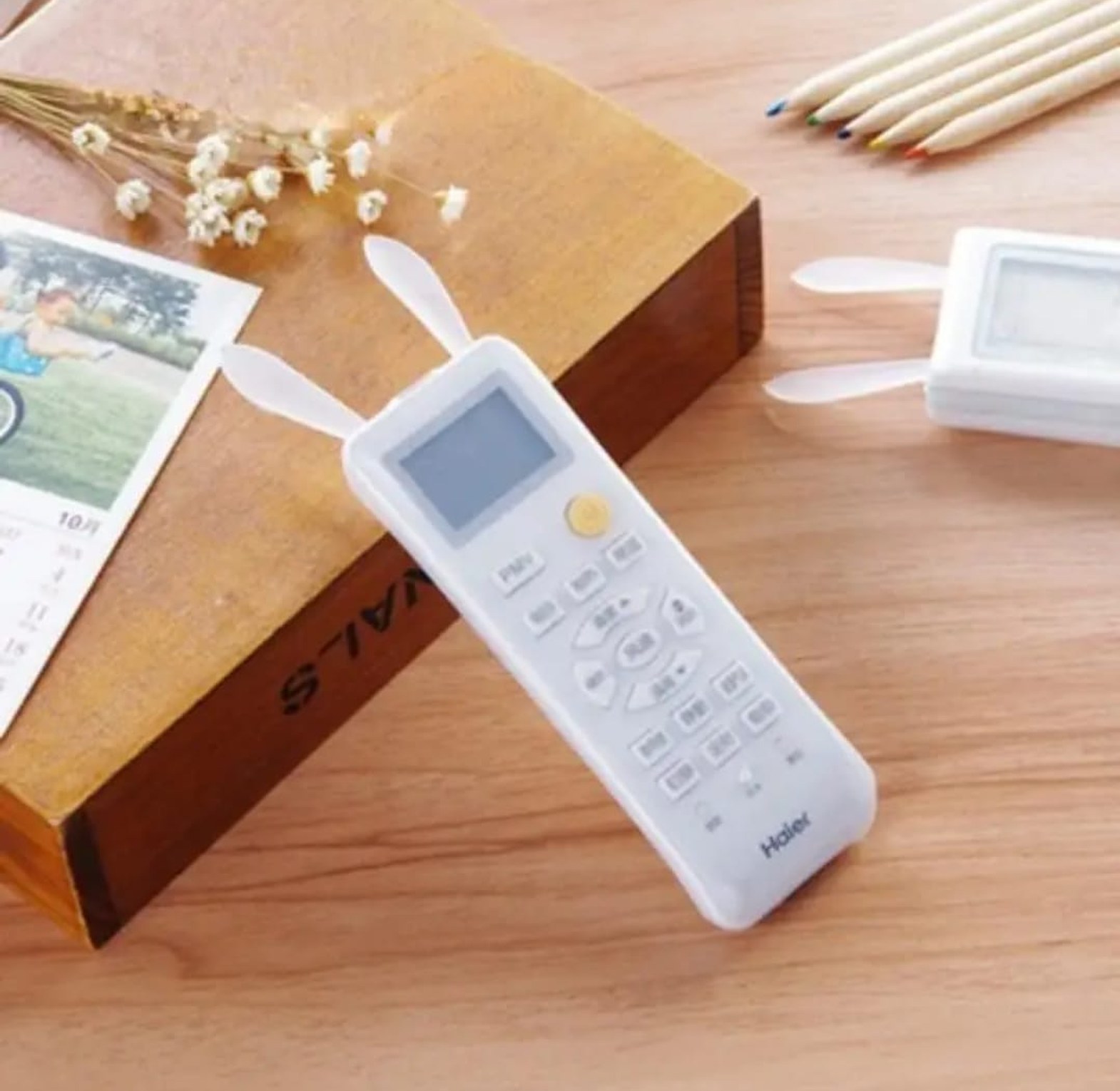 Rabbit Ears Soft Silicone Remote Control Protective Cases image