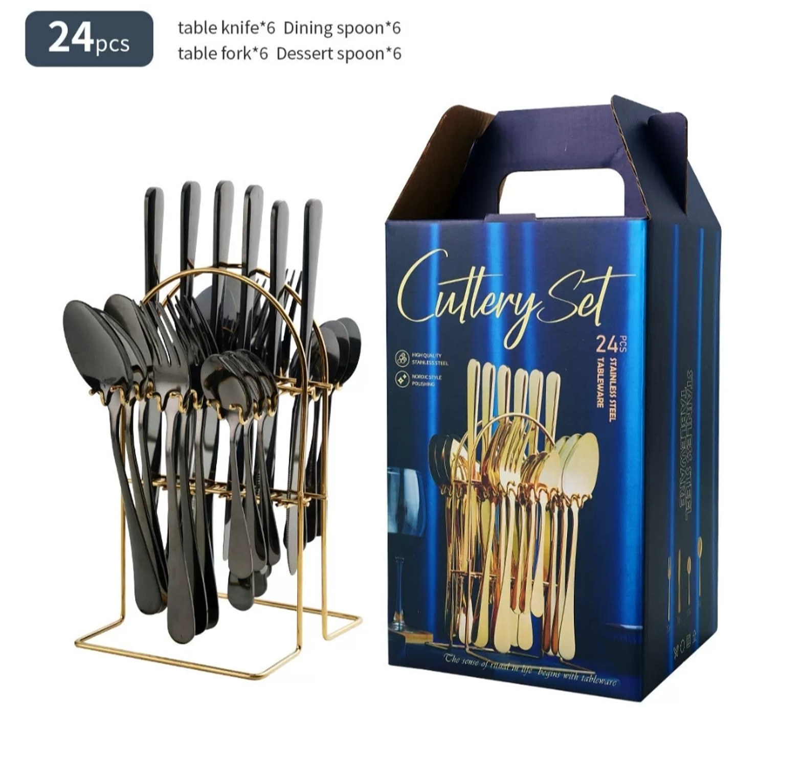 24pc Cutlery set  image