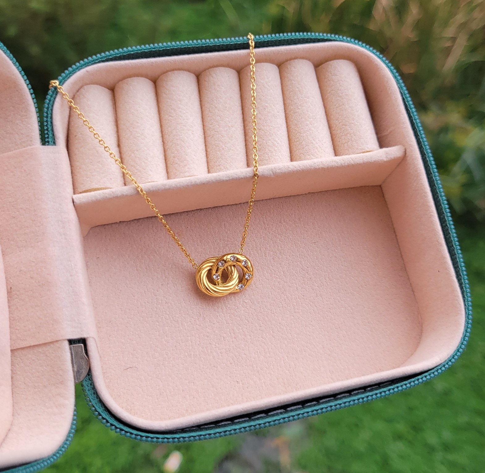 Merci interlocking necklace  image