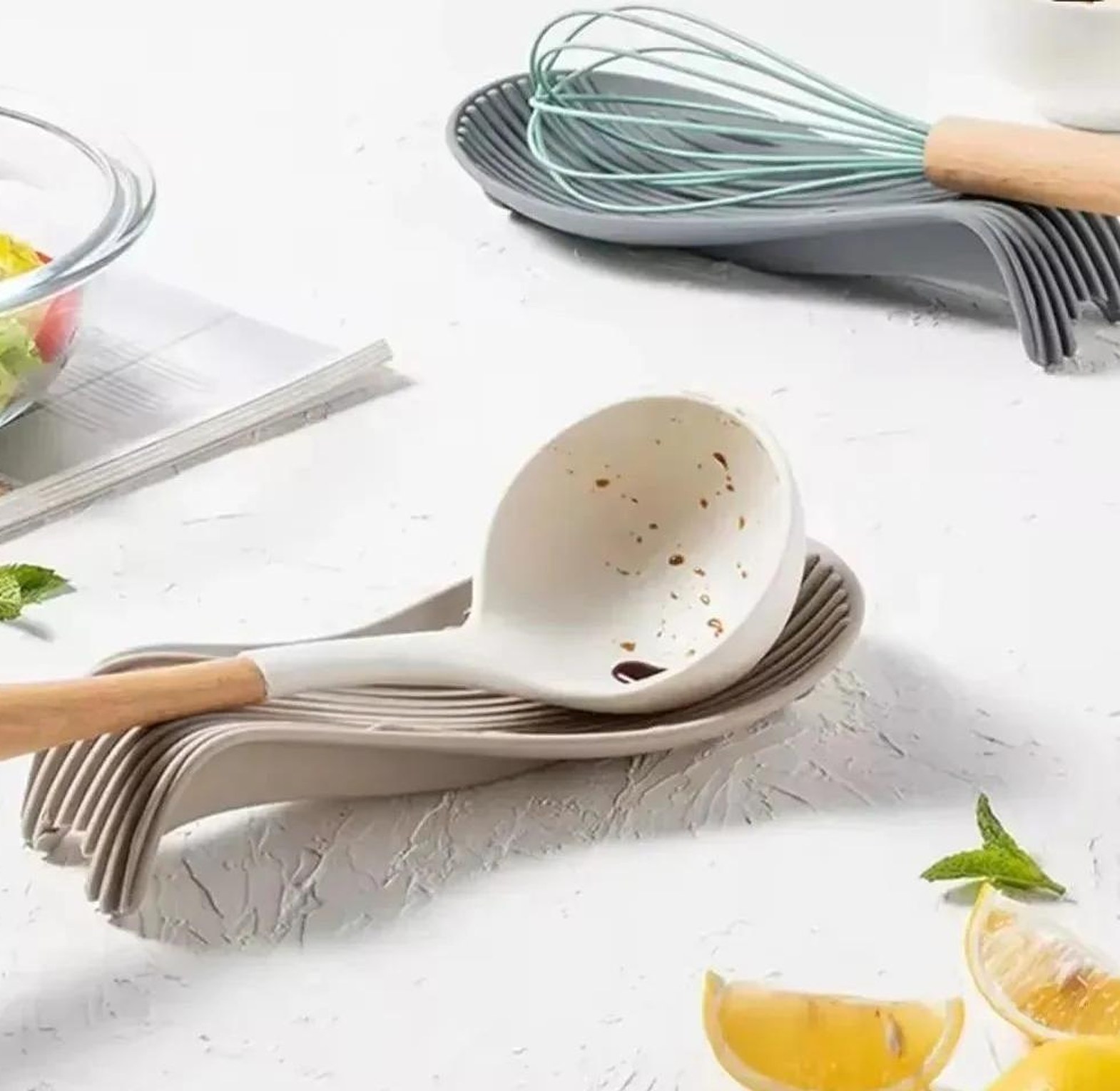Silicon spoon rest Heat resistant  image