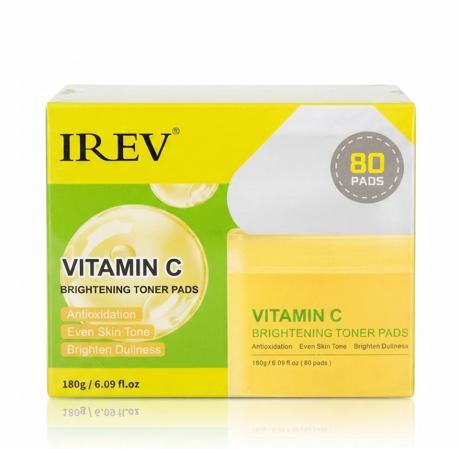 Irev Vitamin C brightening toner pads image