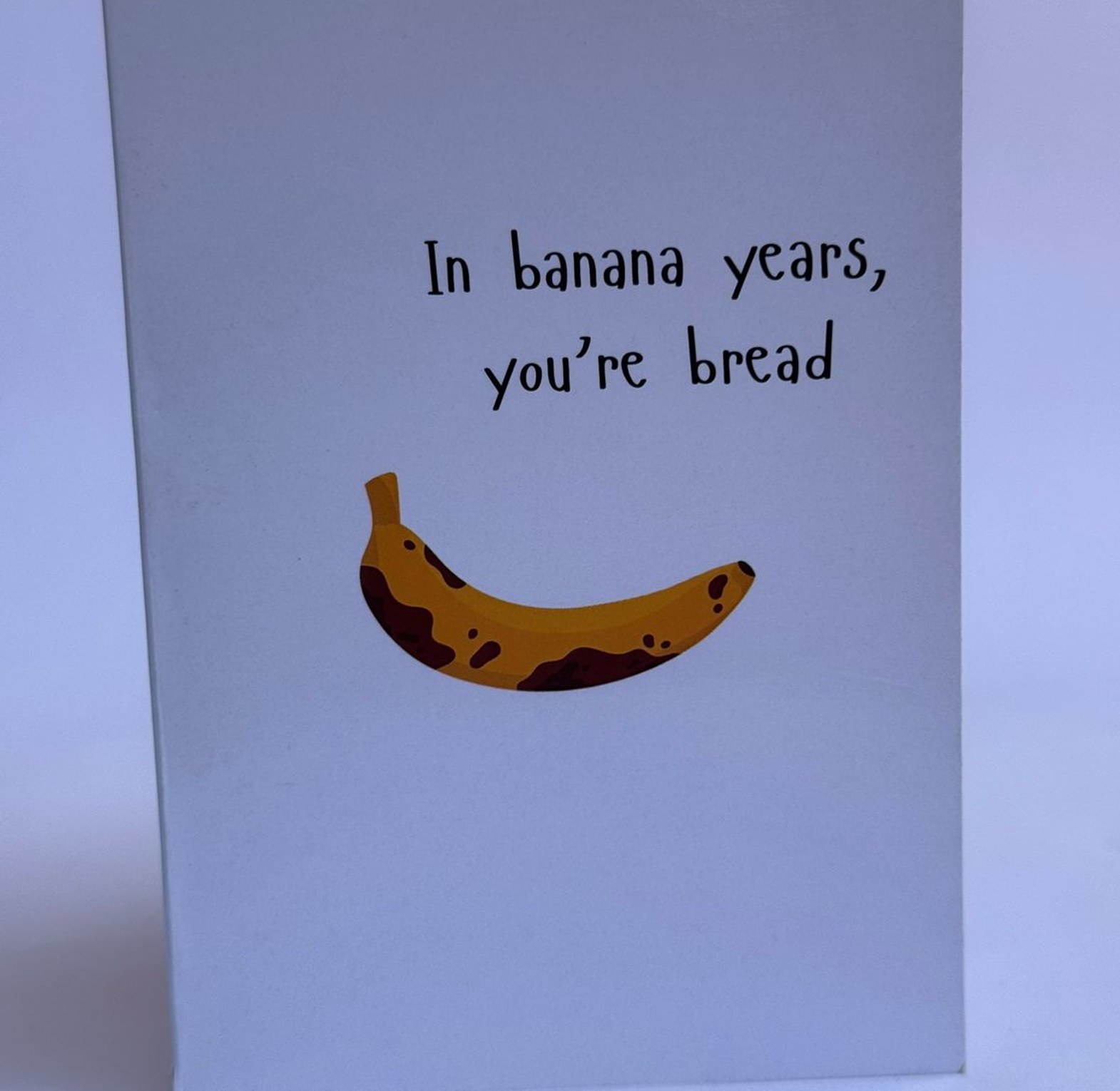 Banana Bread Birthday Card image