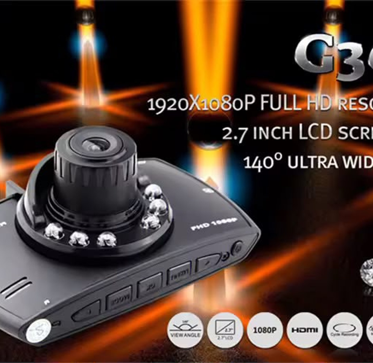 1080P Mini Dash Cam for Cars image