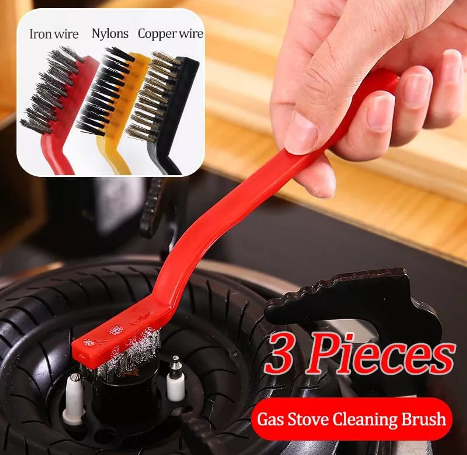 3Pcs  Cleaning Brushes  image