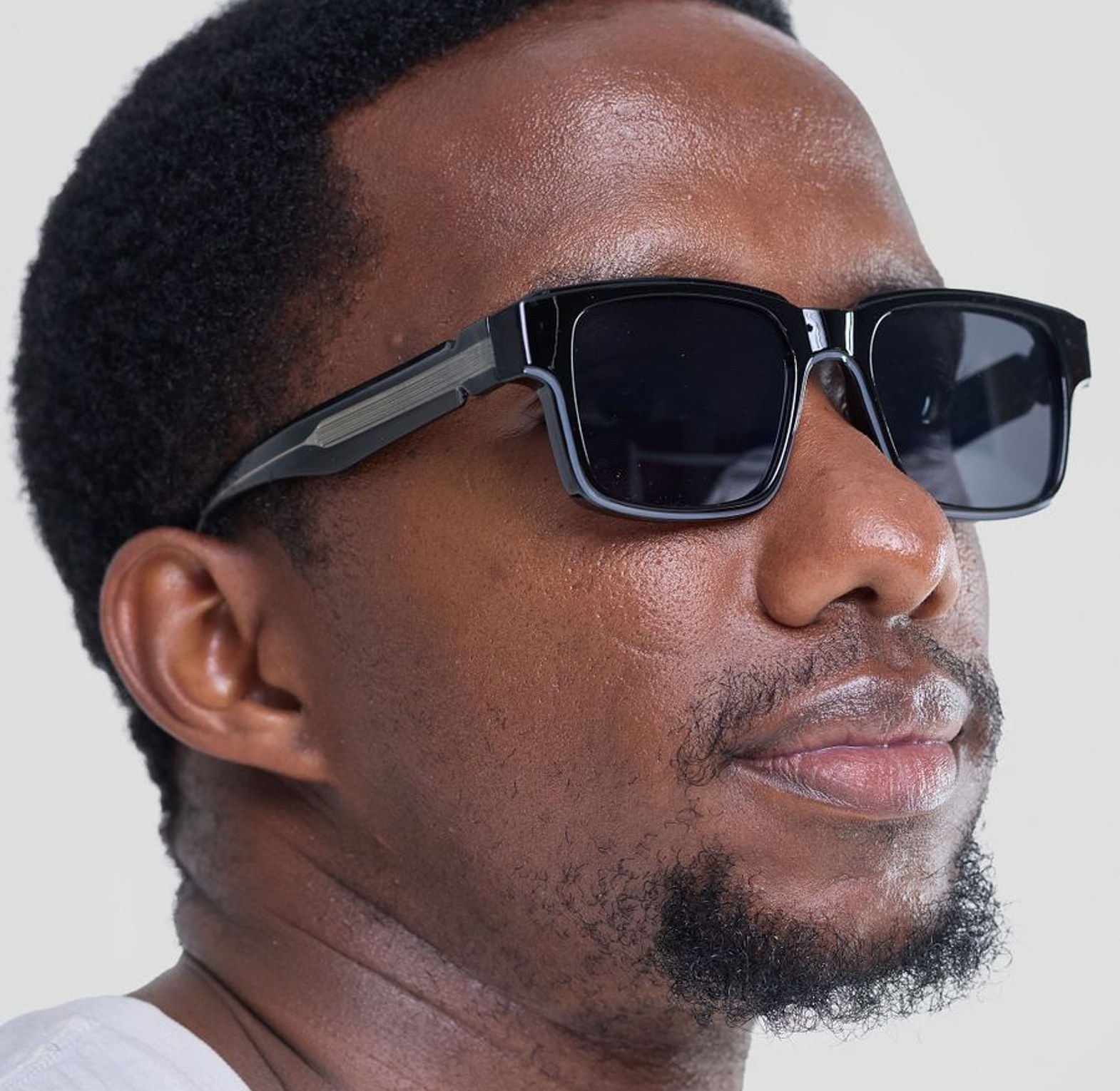 Moscot Black Urban Block Shades image
