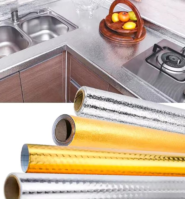 Kitchen Aluminum Foil, Contact Paper, Kitchen Table Mat image