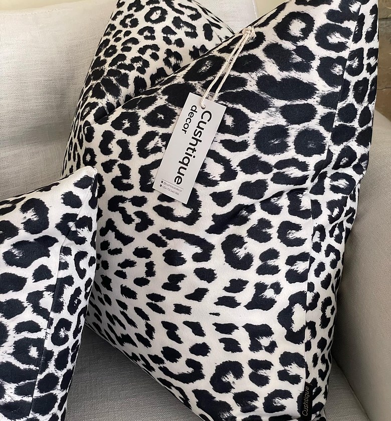 Snow Leopard Cushion image