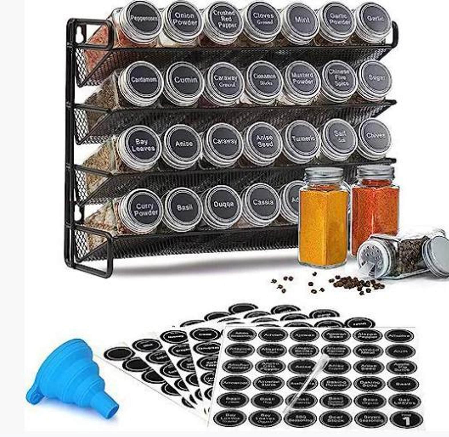 spice rack organizer image