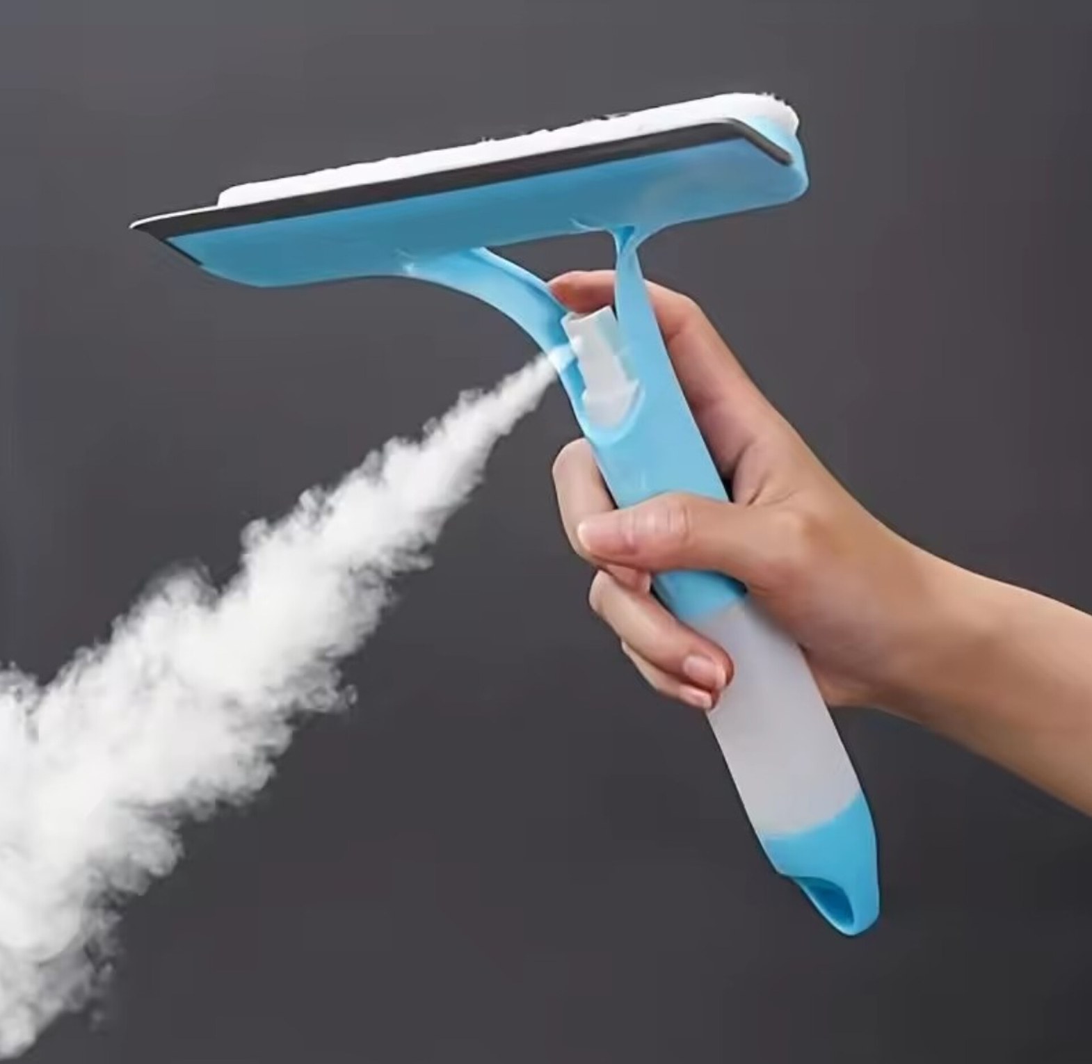 Multifunctional Window Spray Squeegee Glass Cleaner Tool for Car Windshields and Home Windows image