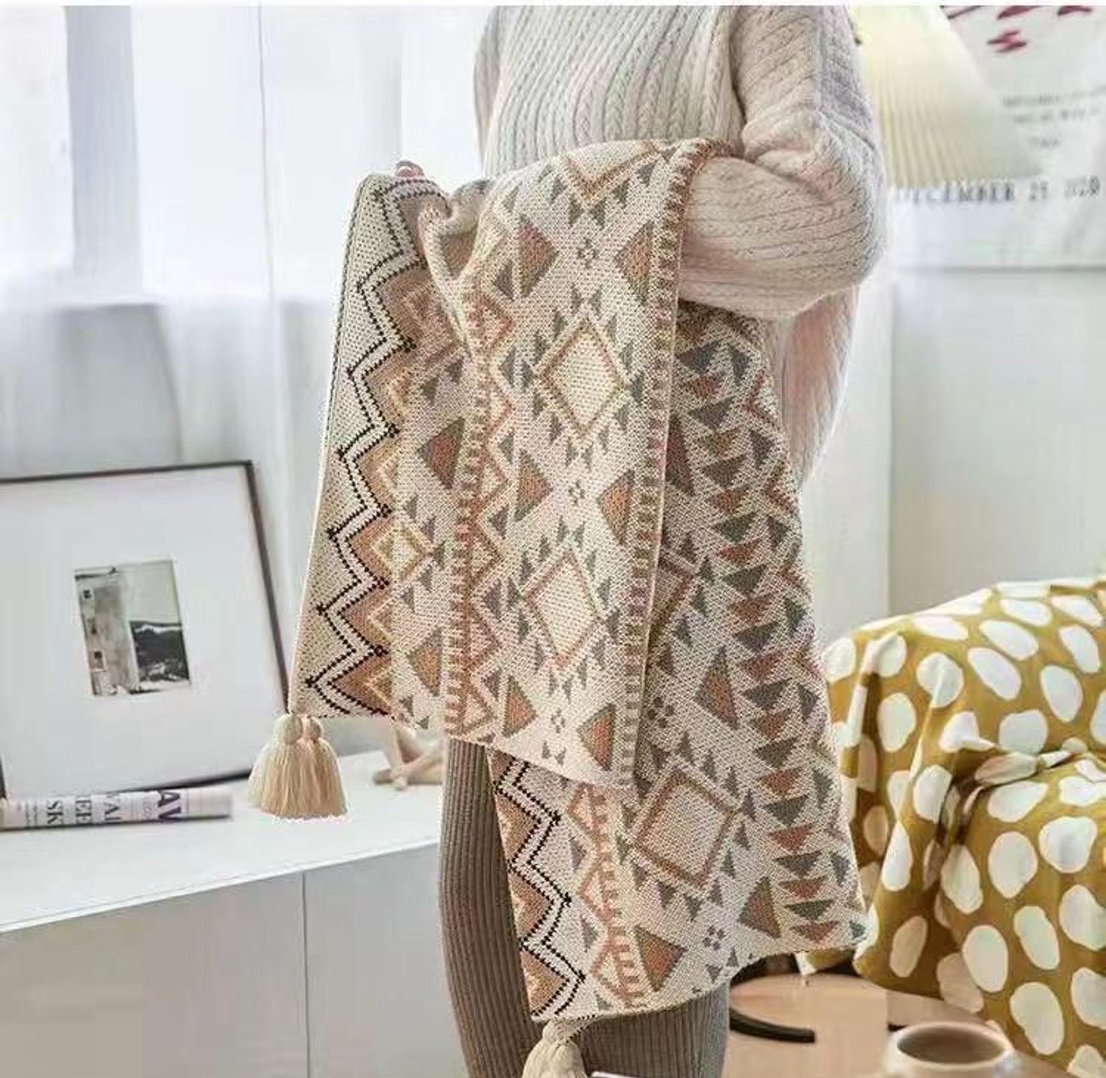 Premium Woven Throw Blanket image