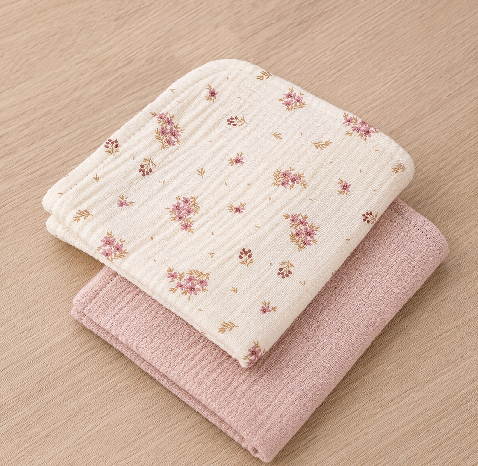 Premium Muslin Washcloth Set (2 Pack) image