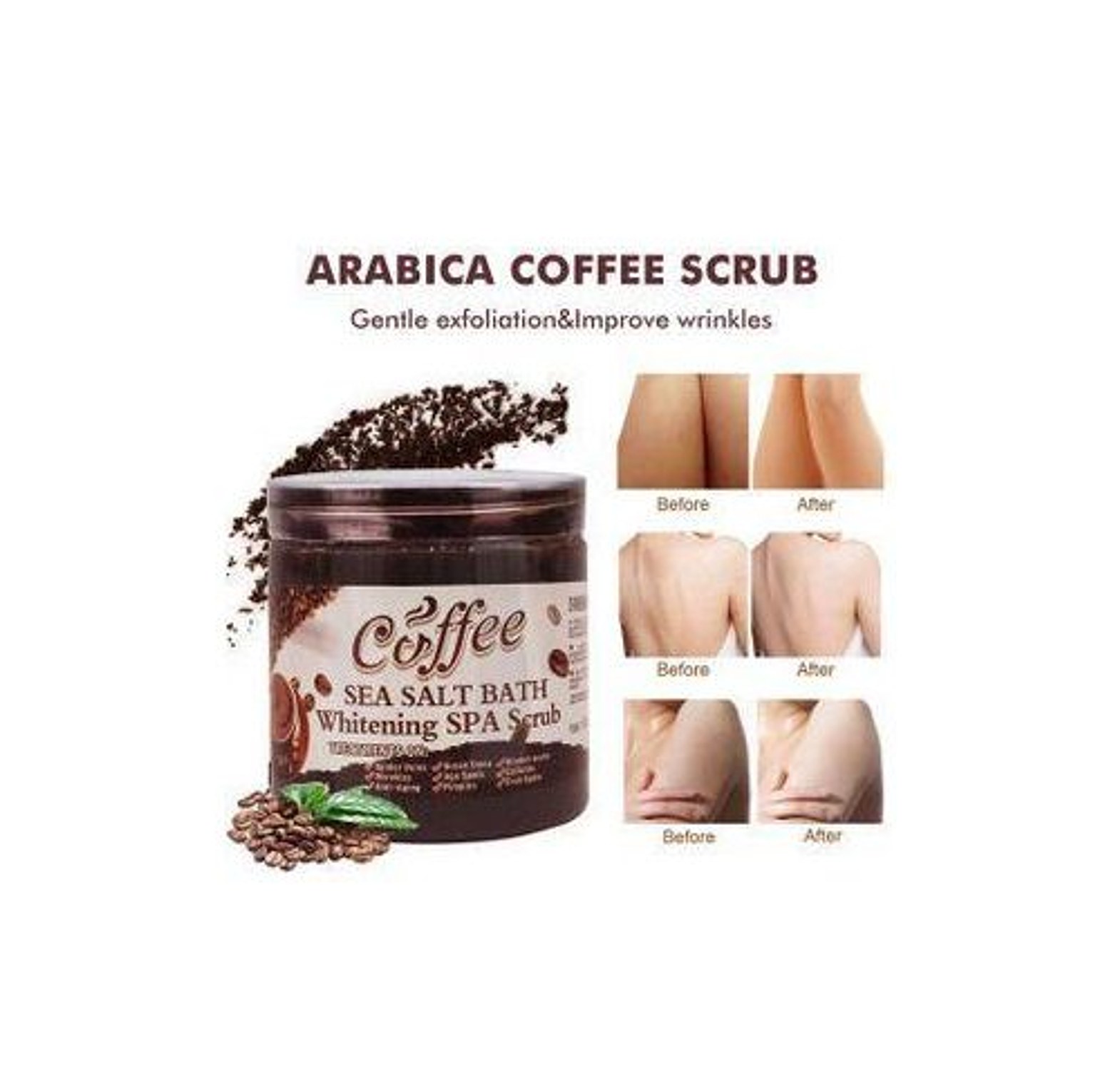 Coffee scrub sea salt   image
