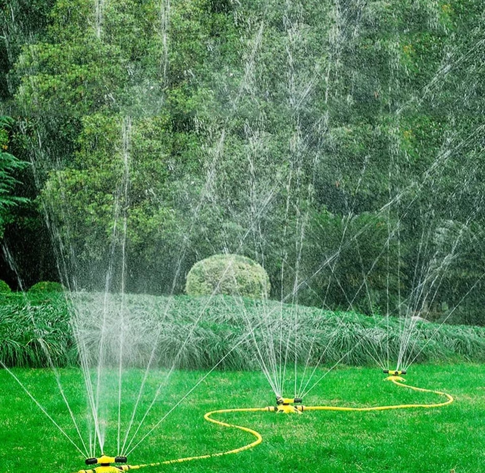 New Garden Sprinklers with inlet and outlet  Automatic Watering image
