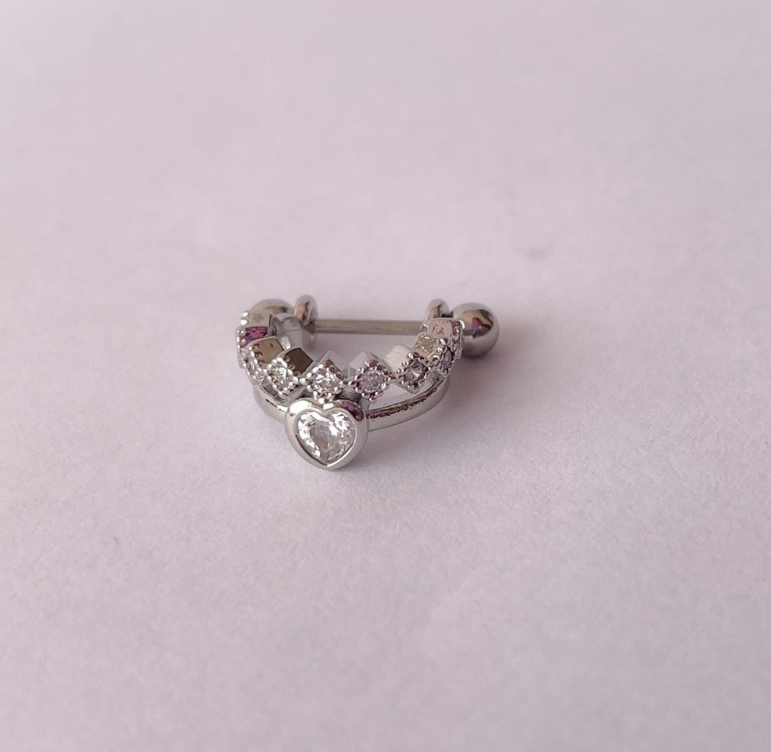 Regal Heart Charm Helix image