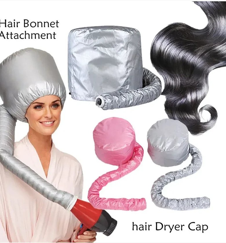 Blow Dryer Bonnet Cap, Bonnet Hair Dryer image