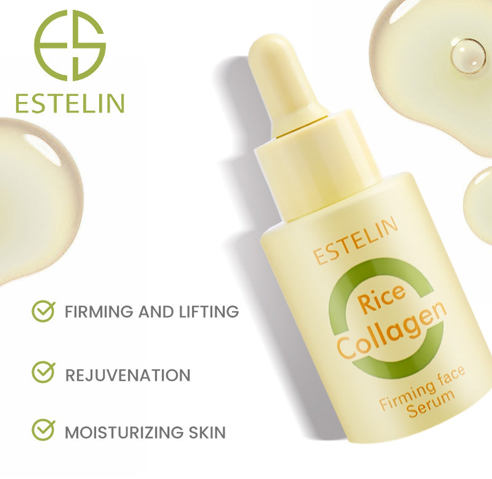 Estelin Rice Collagen Firming Face Serum image