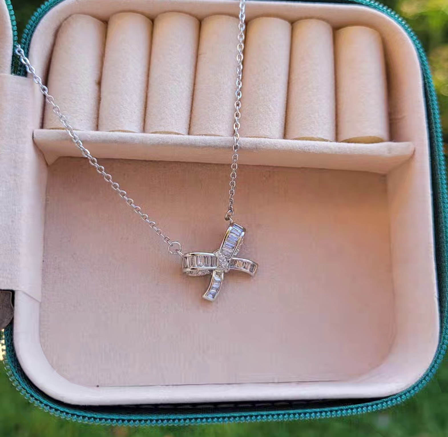 Bow Pendant Necklace image