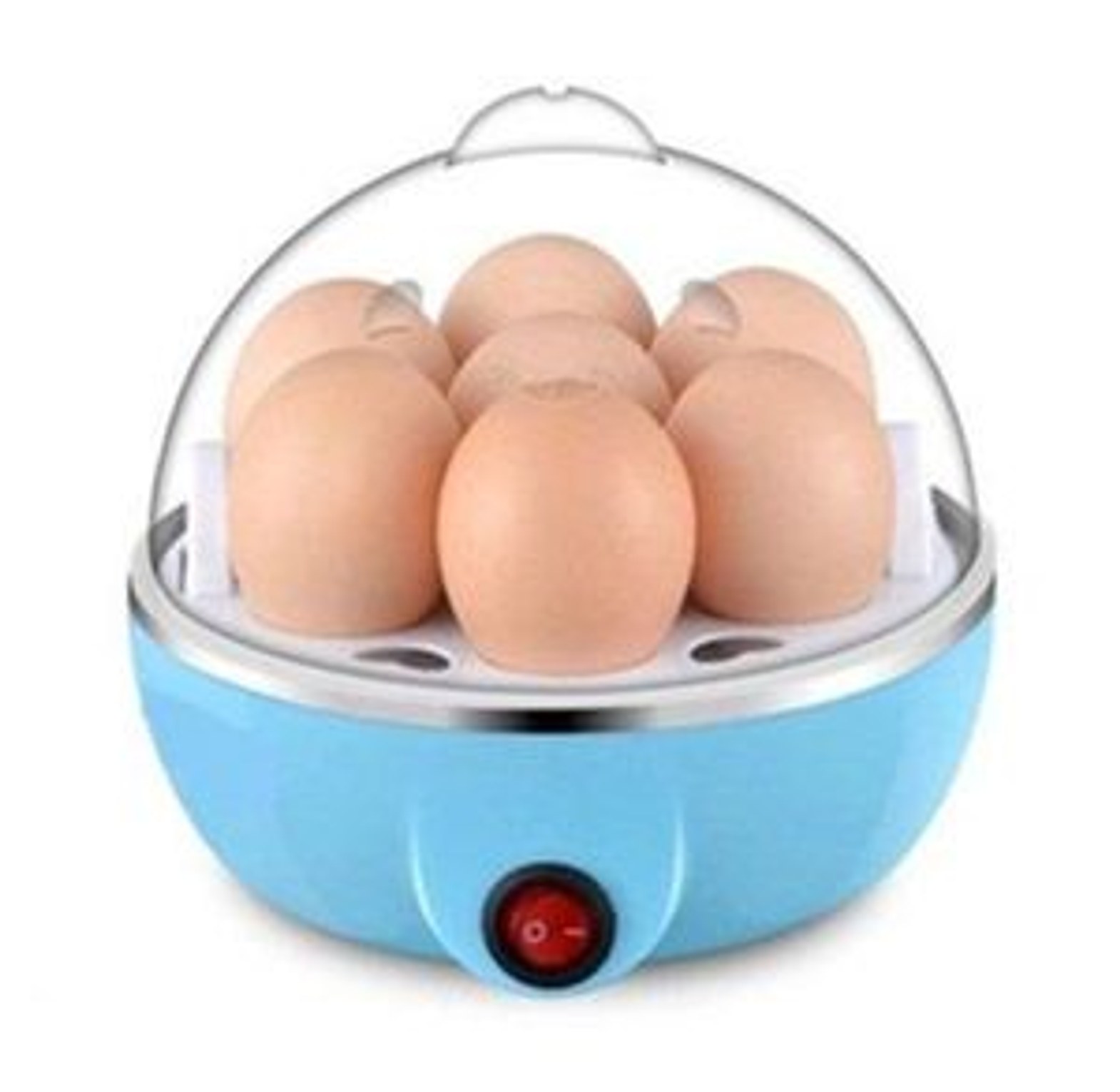 Egg Boiler 7Eggs Electric Egg Steamer And Poacher image