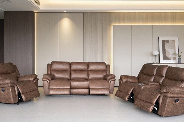 TUSCANY 7 Seater Fabric Recliner (3+2+1+1) image