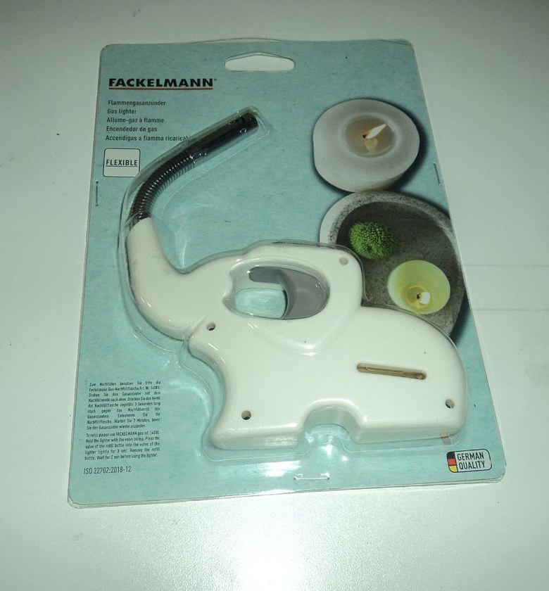 GAS LIGHTER, CLR:WHITE #R image