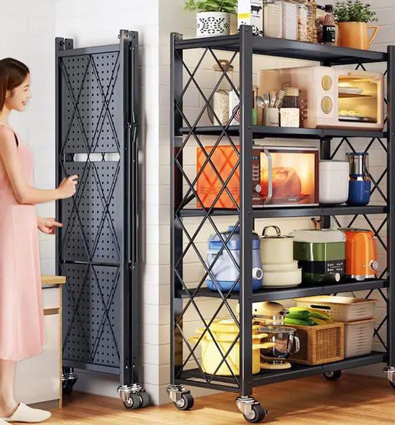 Heavy-Duty 5-Layer Household Storage Shelf image