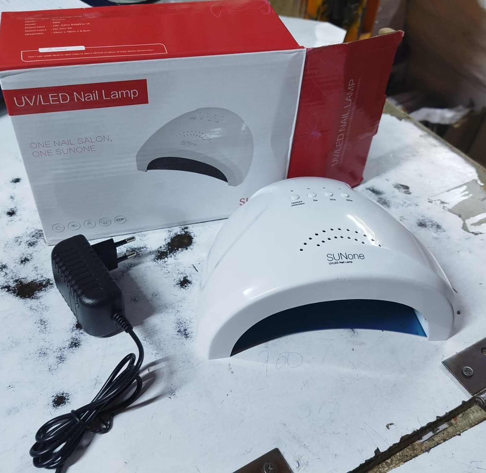 UV LED NAIIL LAMP. Sun Nail Gel Machine Curing UV LED Polish Lamp Dryer, 48W Nail Curing Lamp Nail Polish Dryer Nail Machine image