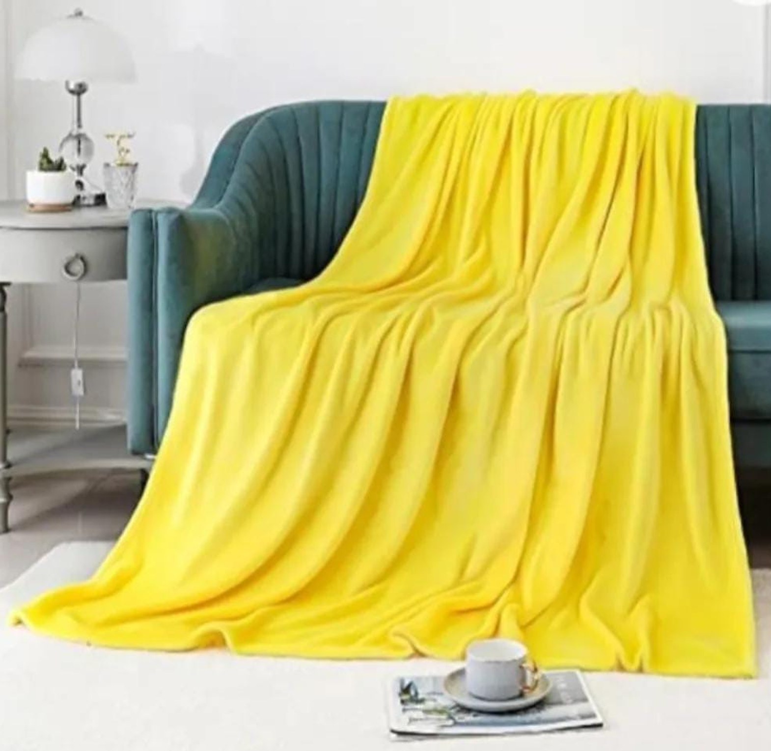 Velvet fleece throw blankets Size 5*6 image