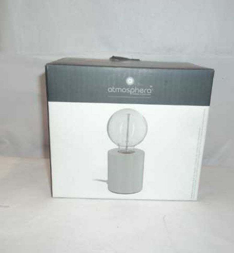 WHITE METAL TUBE LAMP H10 image