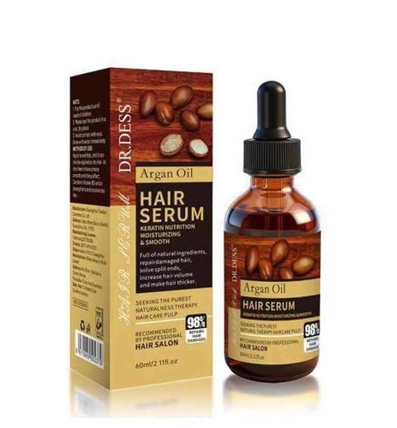 Argan oil hair serum image