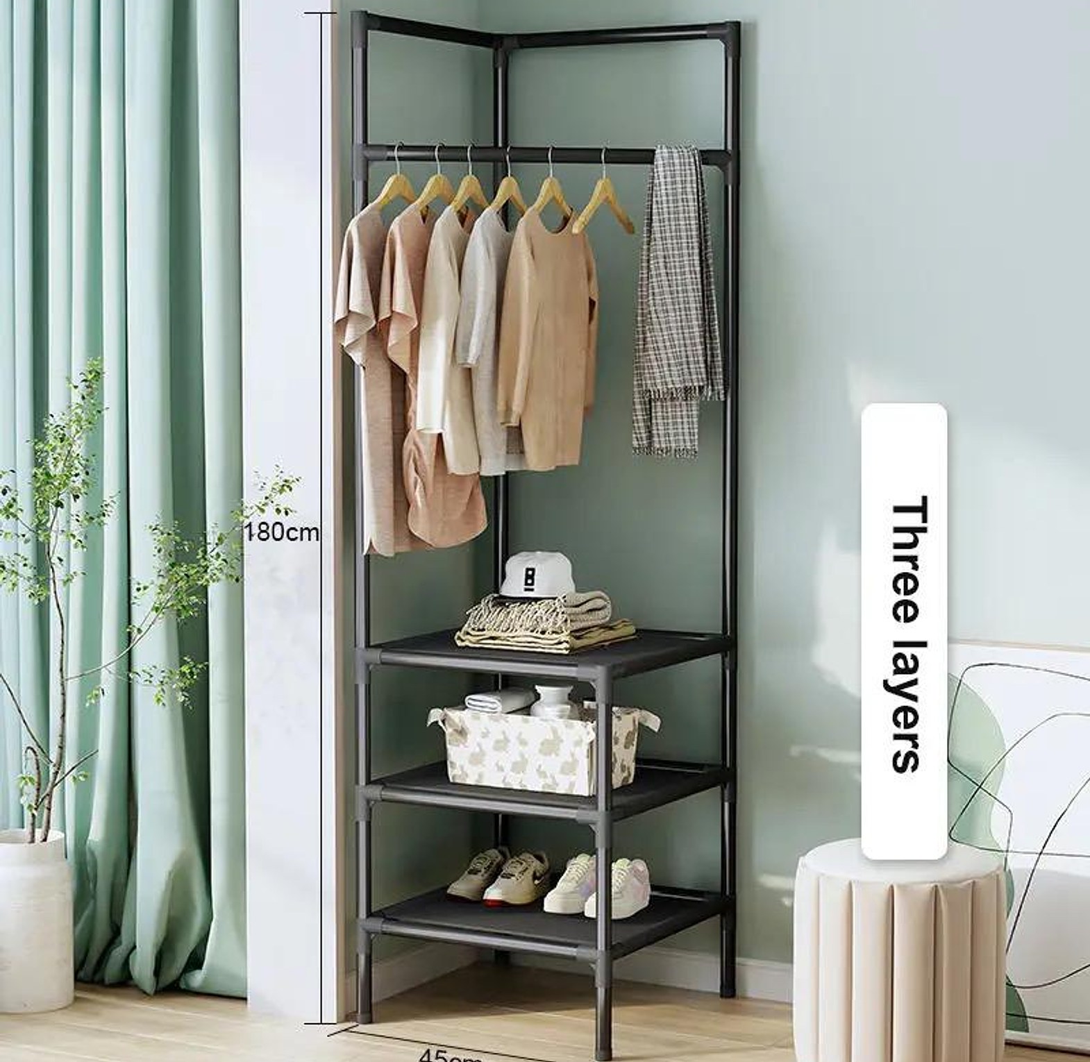 High-Quality Cloth Hanger Rack image