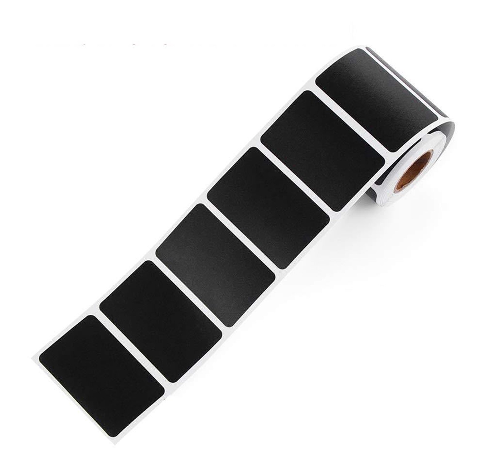 Self-Adhesive Black Chalkboard Label Stickers Roll image