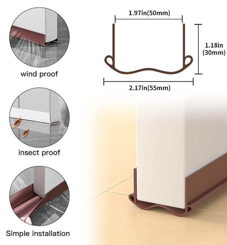 Silicone Door Sealer Strip image