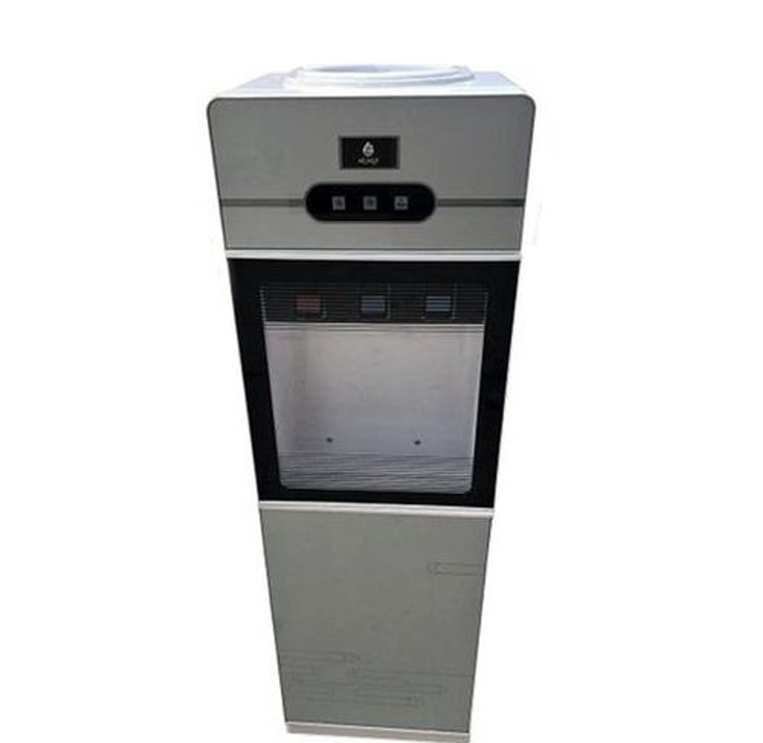 Water Dispenser. Nunix Z16C 3 Taps Hot, Normal And Cold Water Dispenser- Silver image