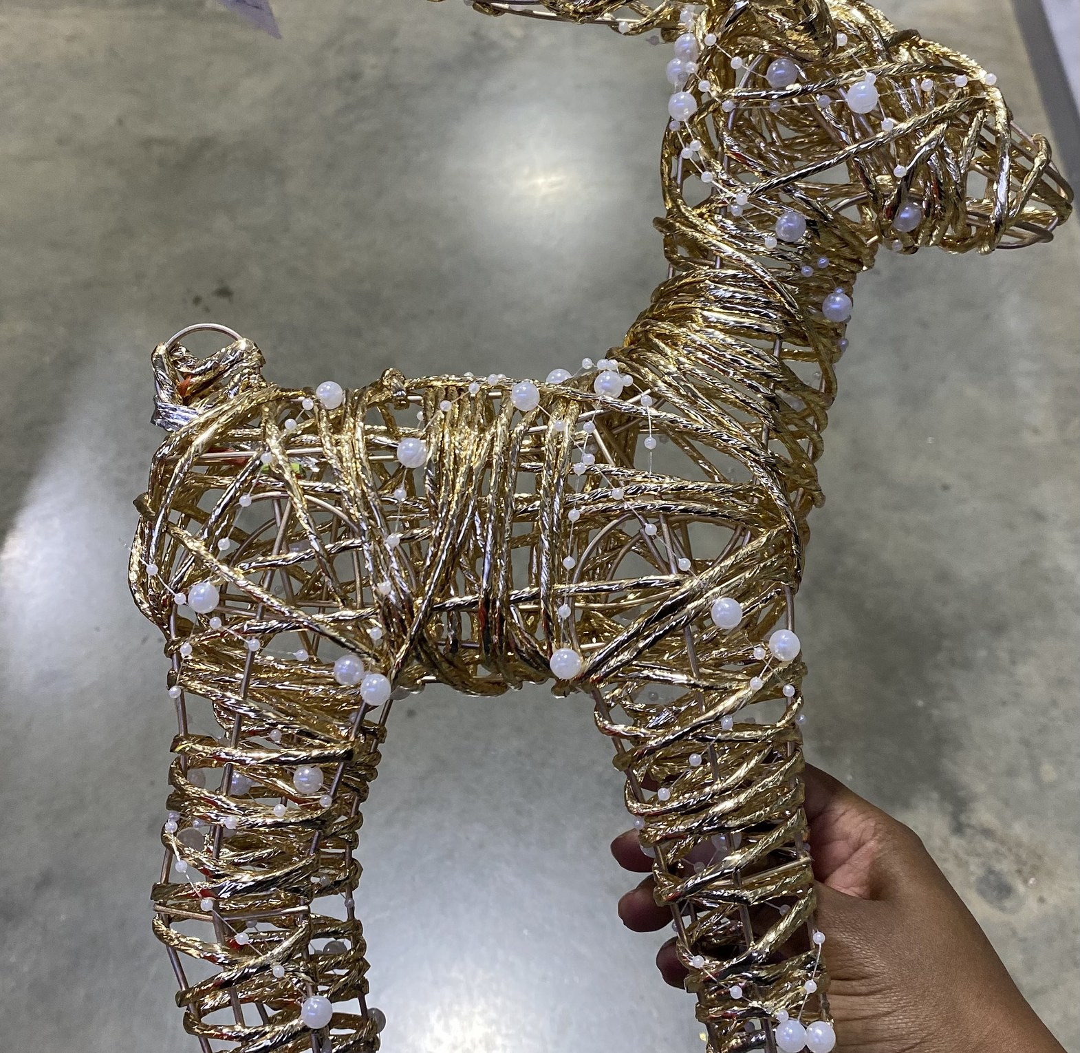 Christmas reindeer ornament decoration  image
